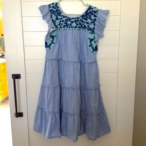 J. Marie embroidered dress